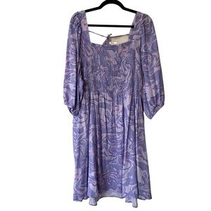 Swirl Target Dress. Plus size, 3X